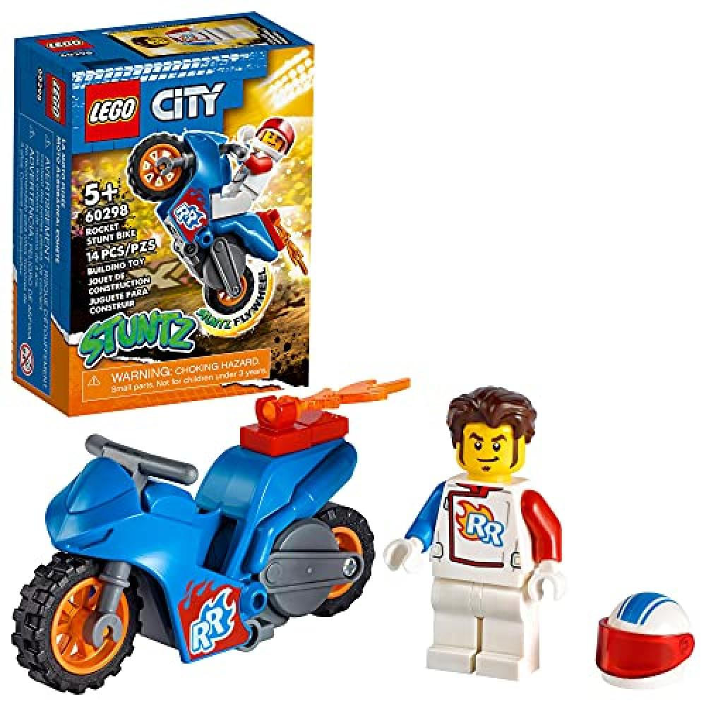 Set Construcción Lego City Rocket Stunt Bike 14 Piezas Modelo img #1