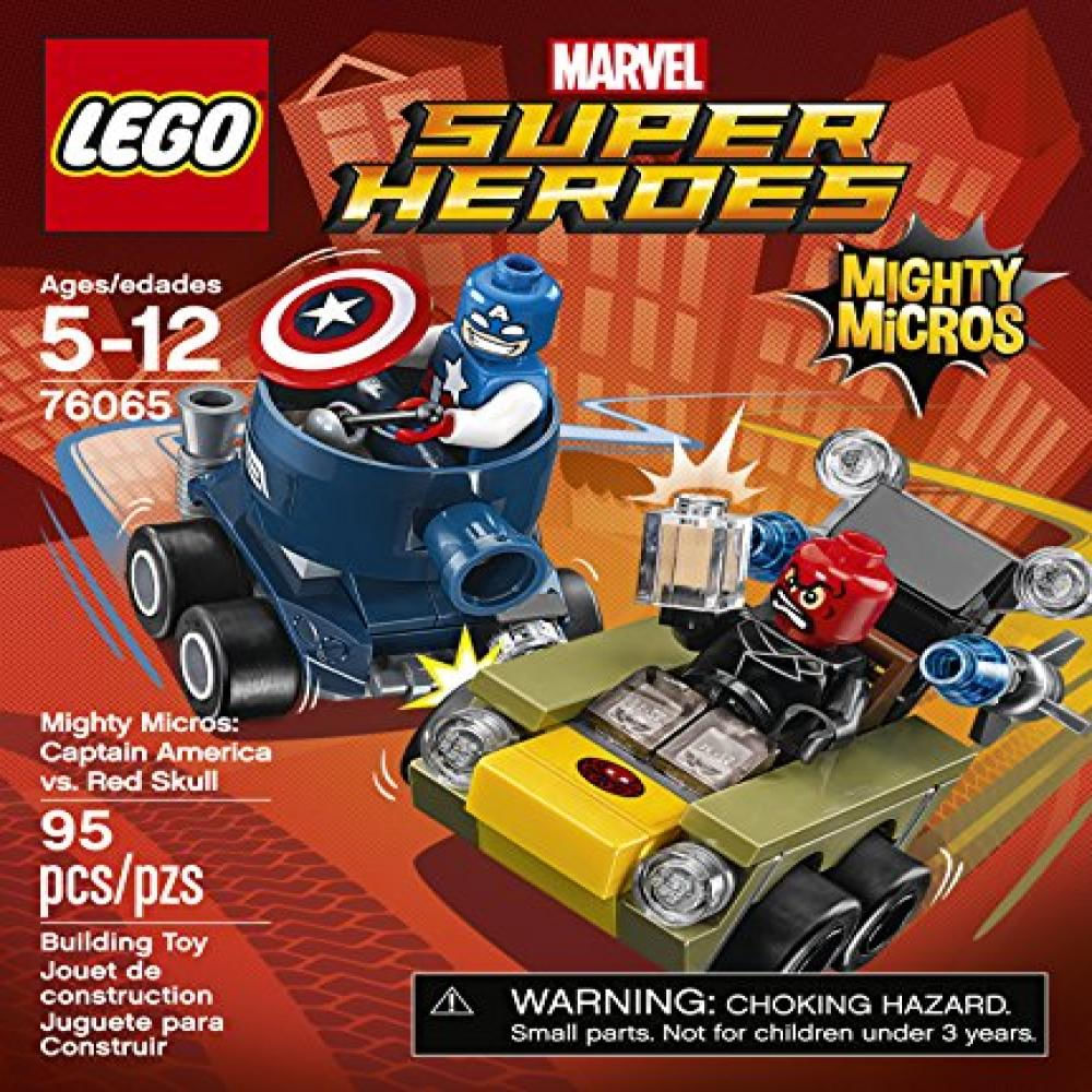 Lego Marvel Super Heroes Mighty Micros: Captain America Vs Cráneo Rojo img #1