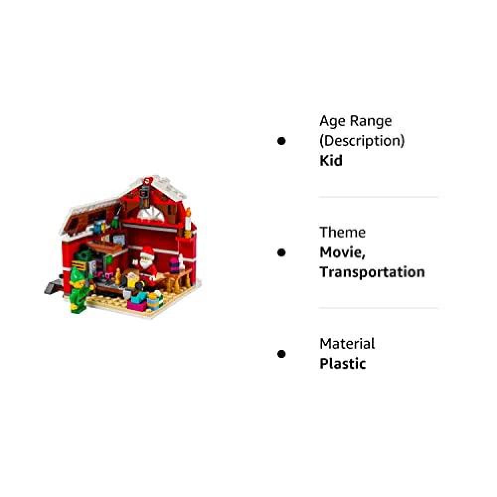 Set Construcción Lego 329 Piezas Santa Claus Workshop Modelo img #4