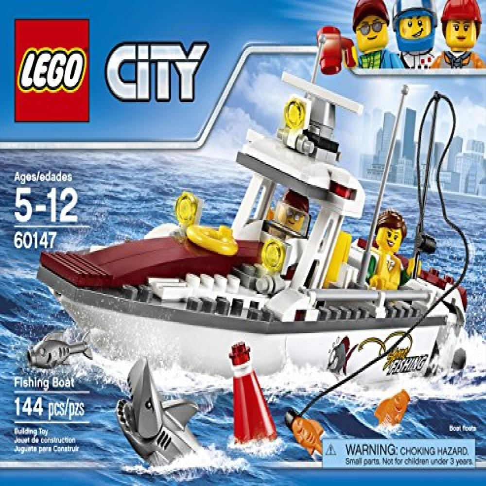 Set Construcción Lego City Barco De Pesca 144 Piezas Modelo img #2