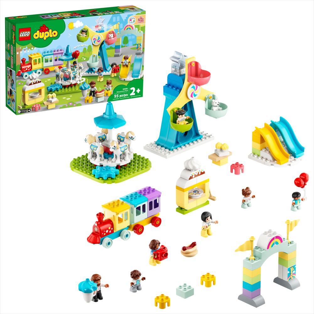 Set De Construcción Lego Duplo Parque De Atracciones De La Ciudad 10956 95 img #1