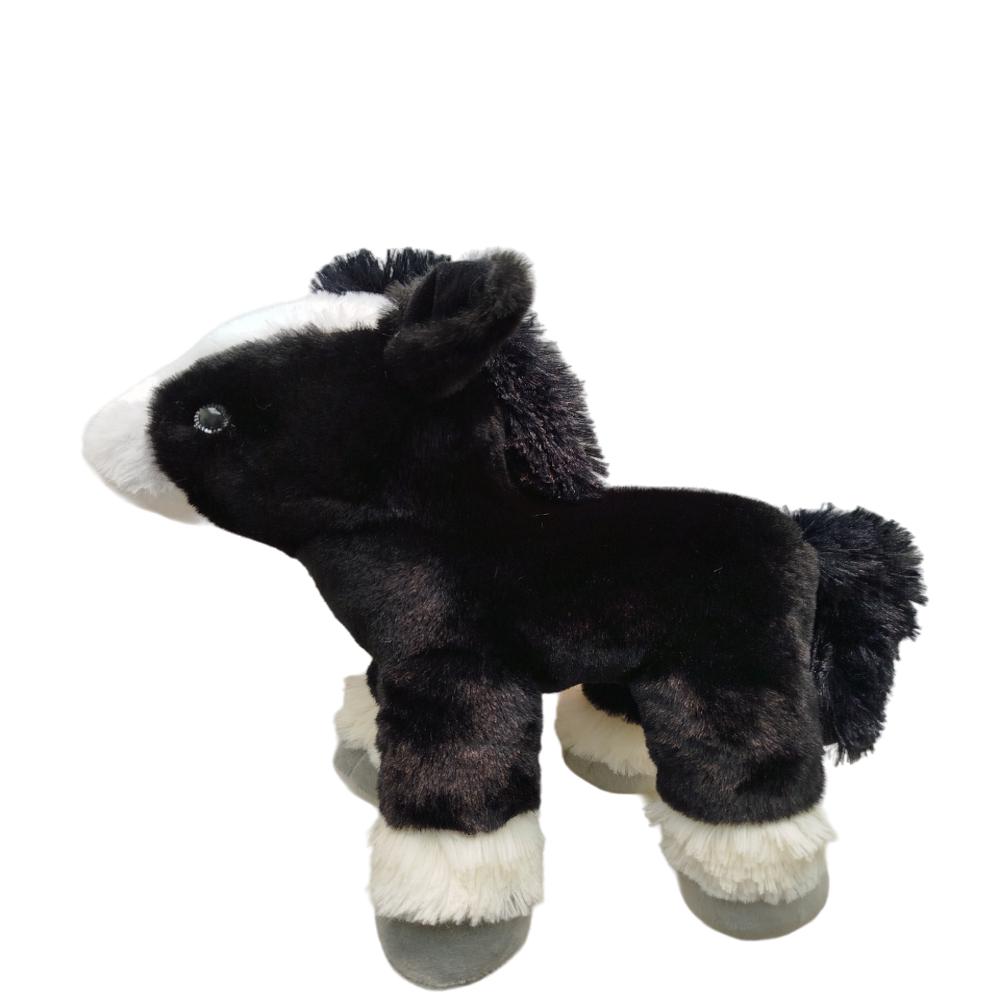 Peluche Caballo Negro 30 Cms + Perfumado img #3