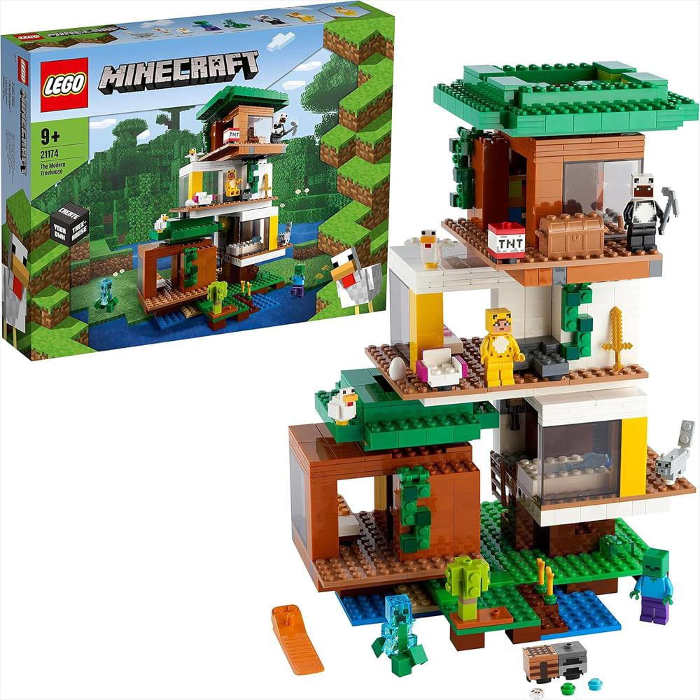 Lego Minecraft 21174 La Casa Del Árbol Moderna img #2