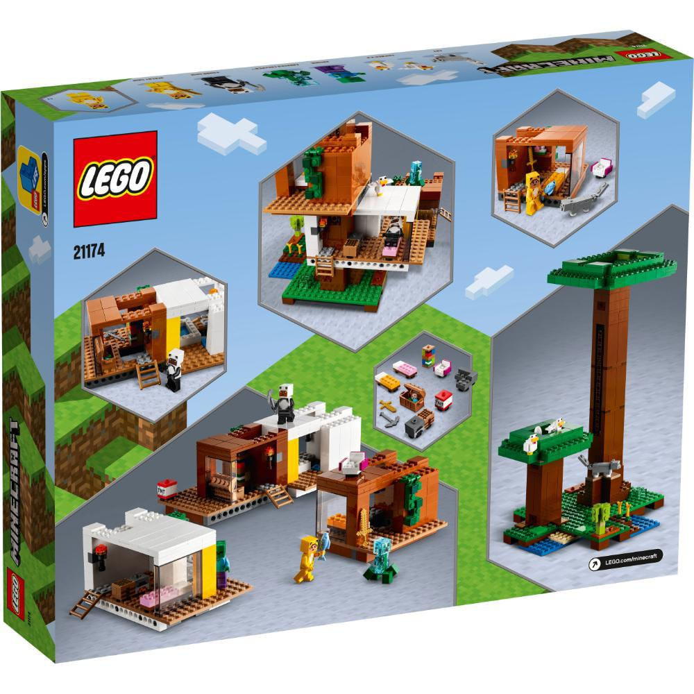 Lego Minecraft 21174 La Casa Del Árbol Moderna img #3