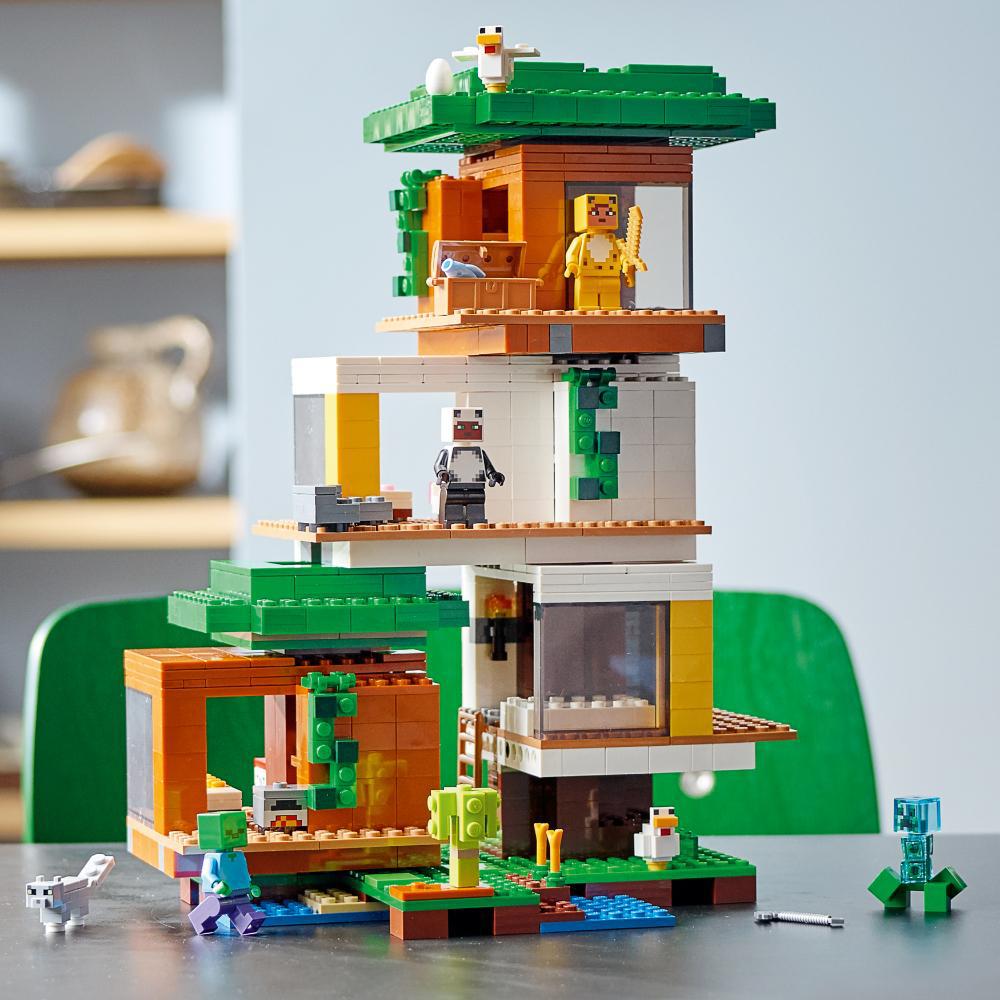 Lego Minecraft 21174 La Casa Del Árbol Moderna img #4