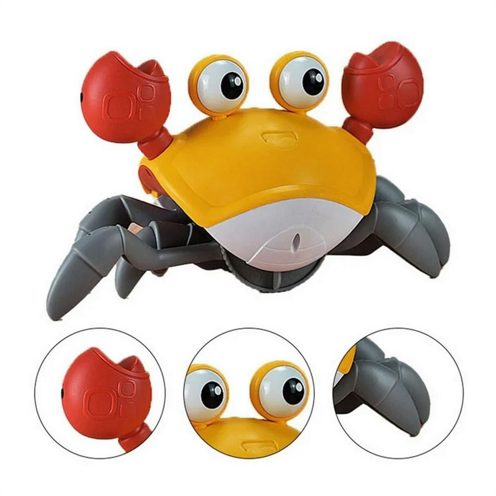 Juguete De Cangrejo Recargable Interactivo Musical Camina img #2