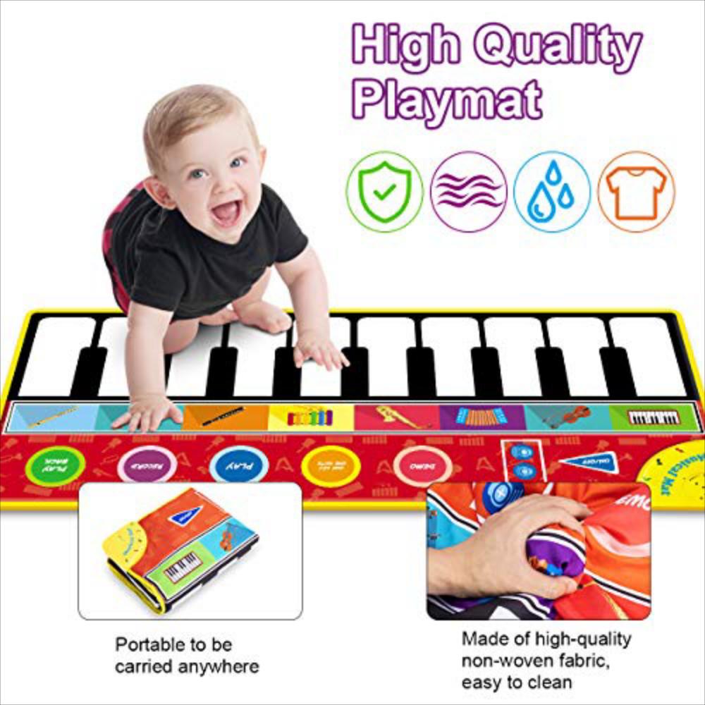 Niños Esteras Musicales 10 Teclas De Piano. img #2