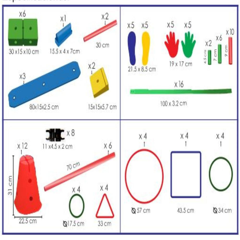 Gimnasio Infantil Kit Psicomotor img #2