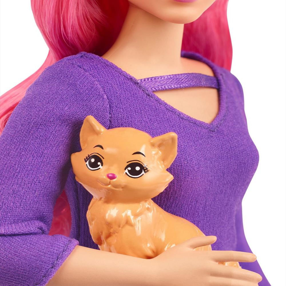 Barbie Vamos De Viaje Deisy Doll Muñeca Mattel+ Stickers img #5