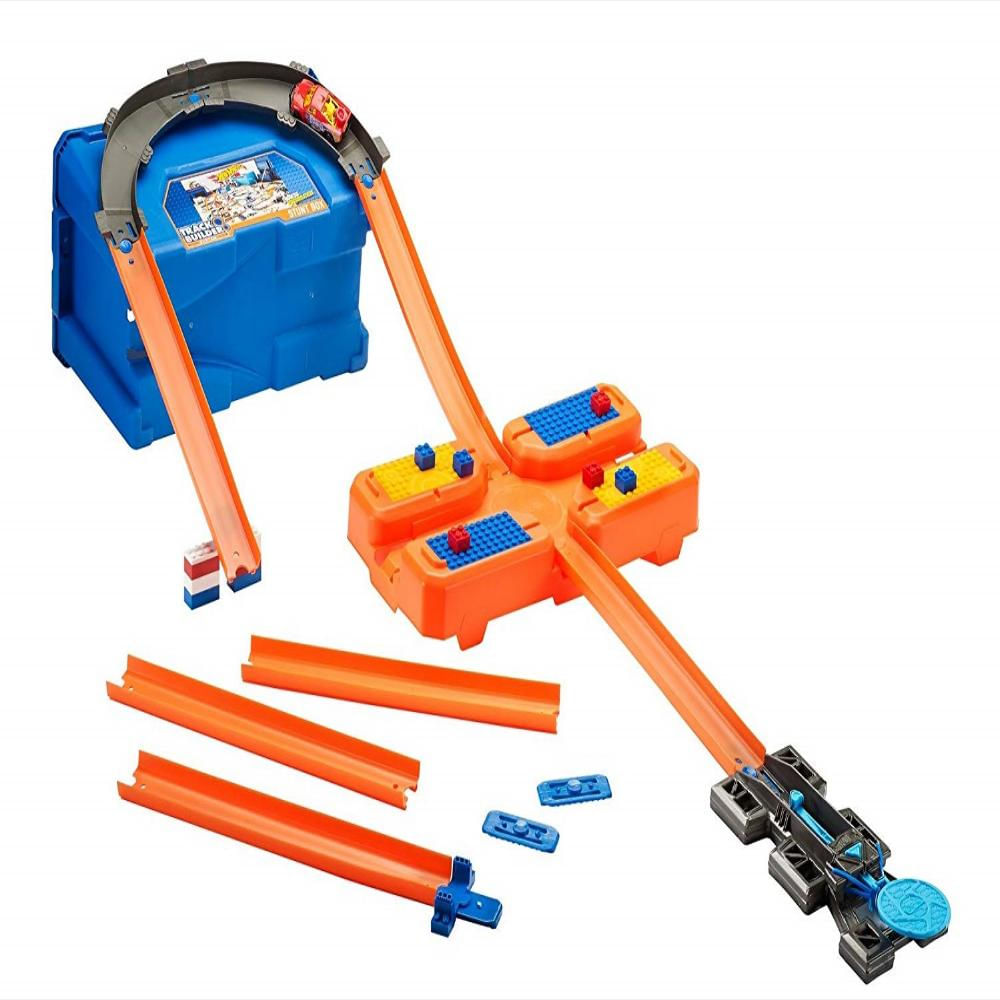 Pista De Carros Hot Wheels Caja De Acrobacias Track Builder img #2