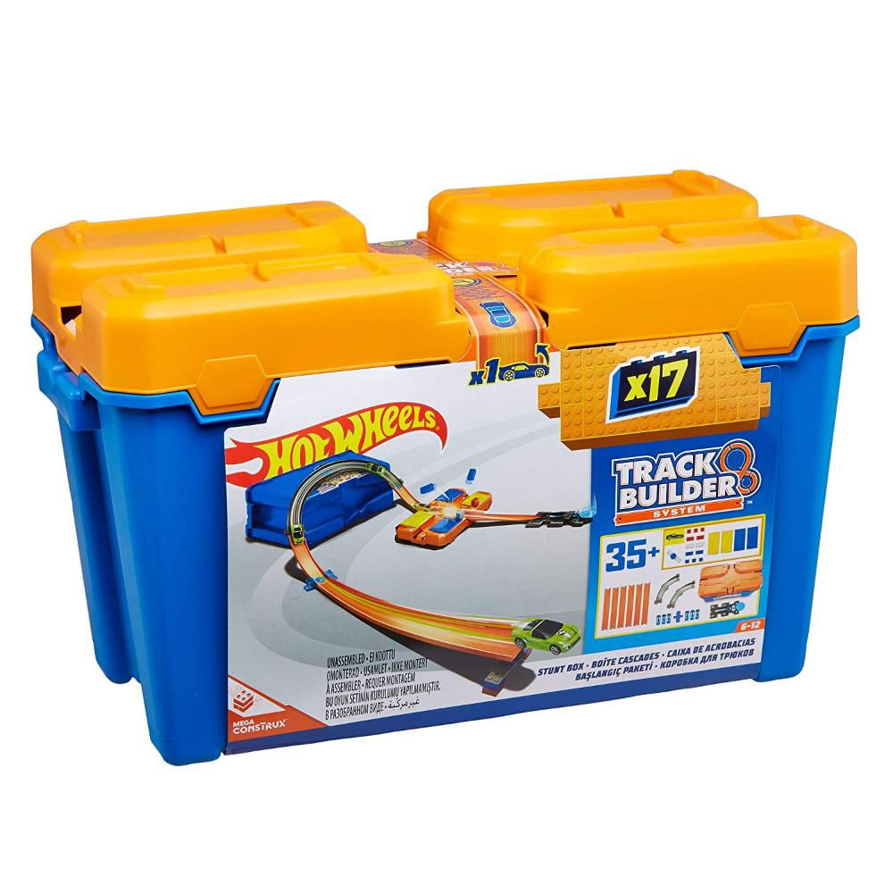 Pista De Carros Hot Wheels Caja De Acrobacias Track Builder img #3