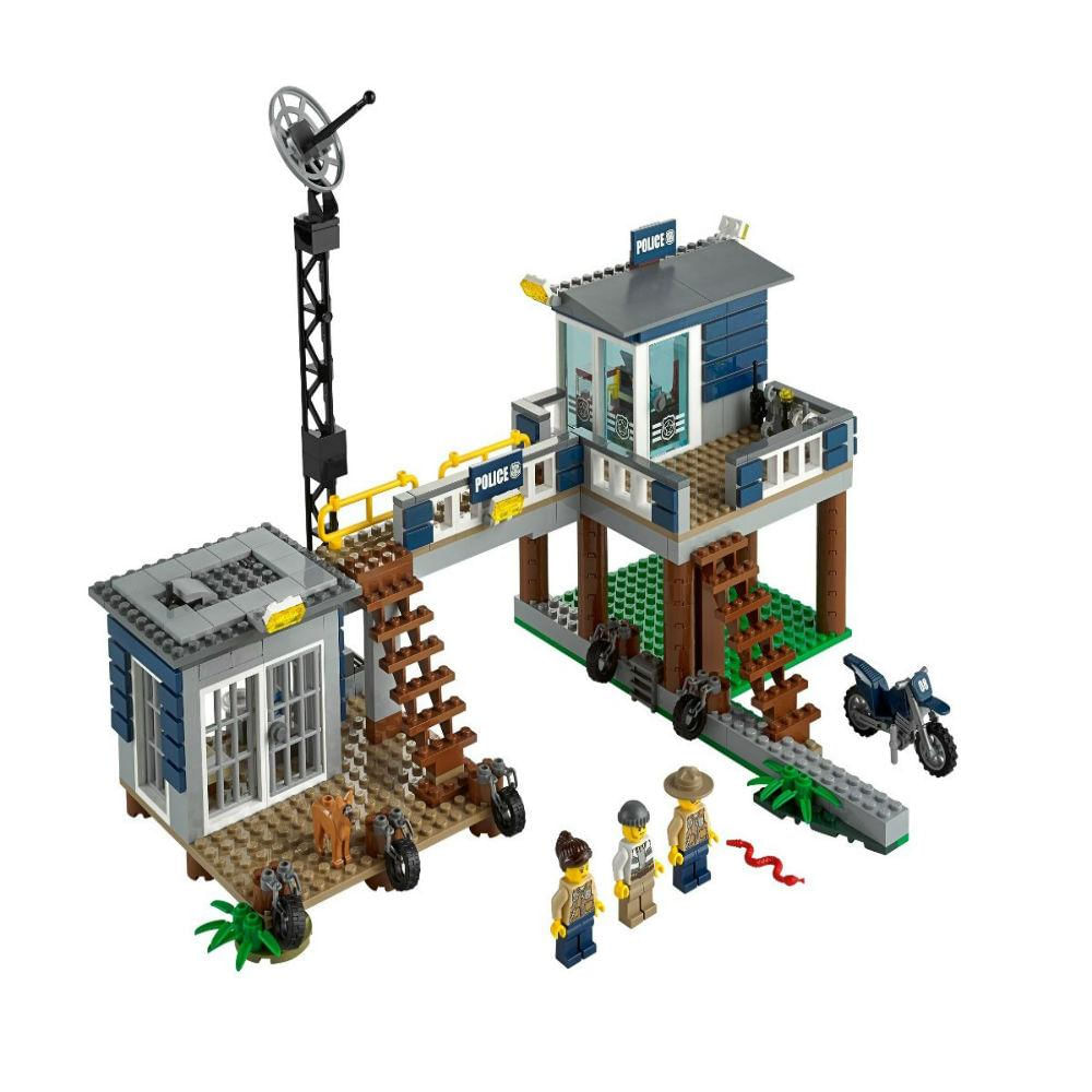 Lego City 60069 Estacion Policia Pantano 707 Piezas img #2