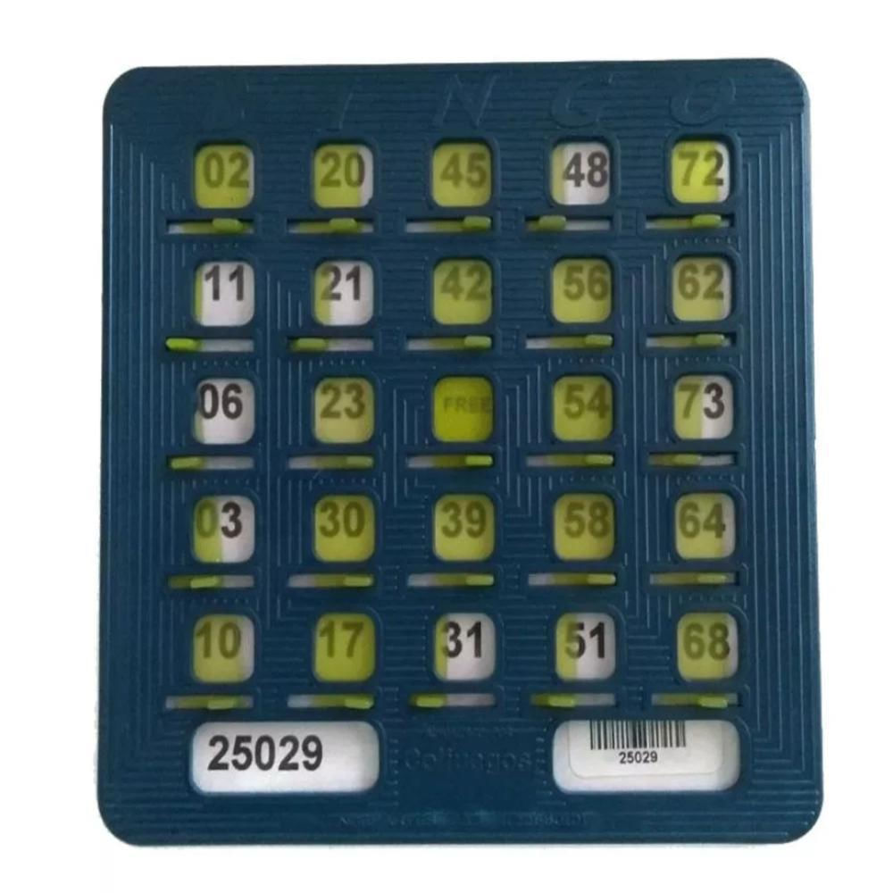 10 Tablas Plásticas Para Bingo Profesional Colores Surtidos img #1