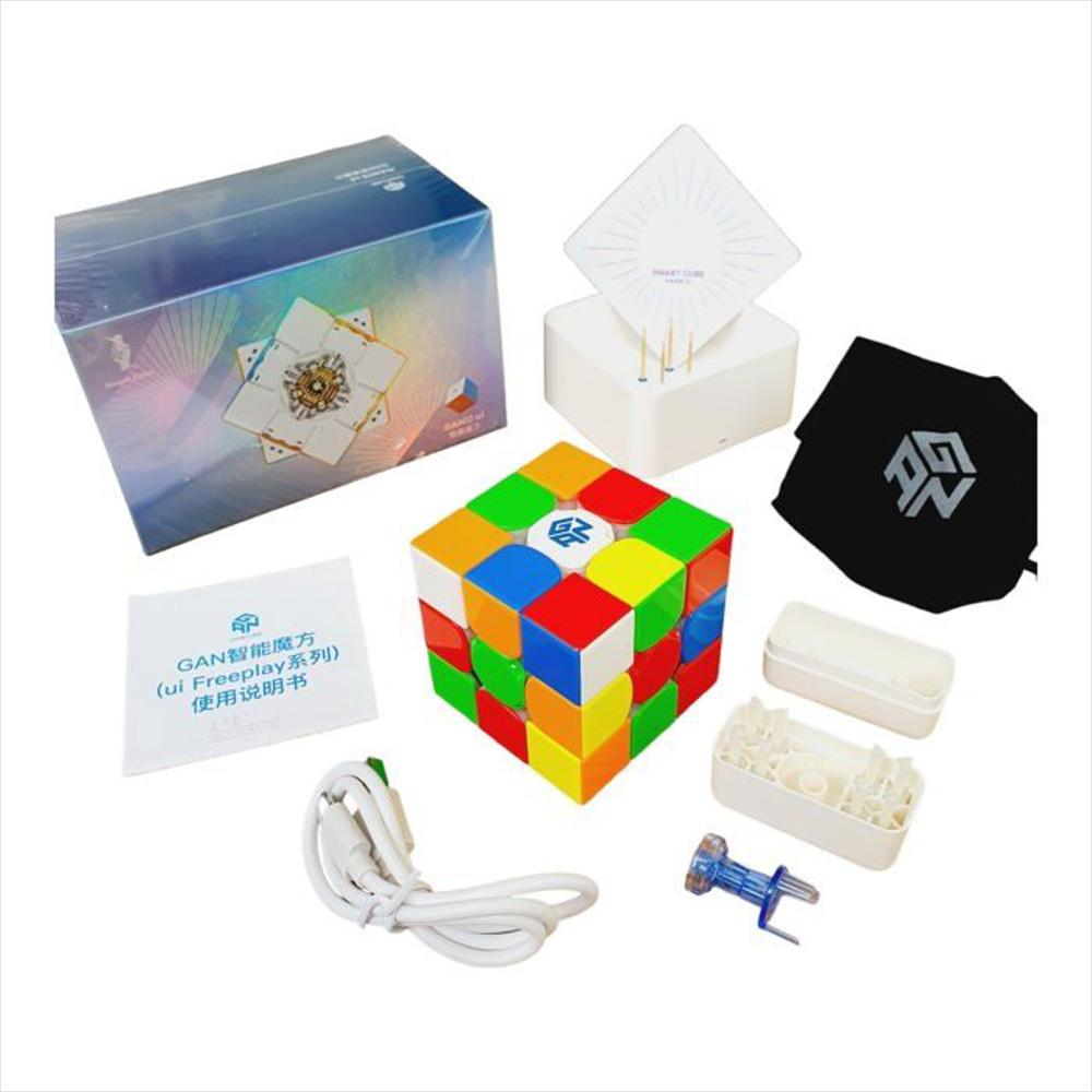 Cubo Rubik 3X3 Gan 12 Ui Free Play Inteligente Bluetooth img #1