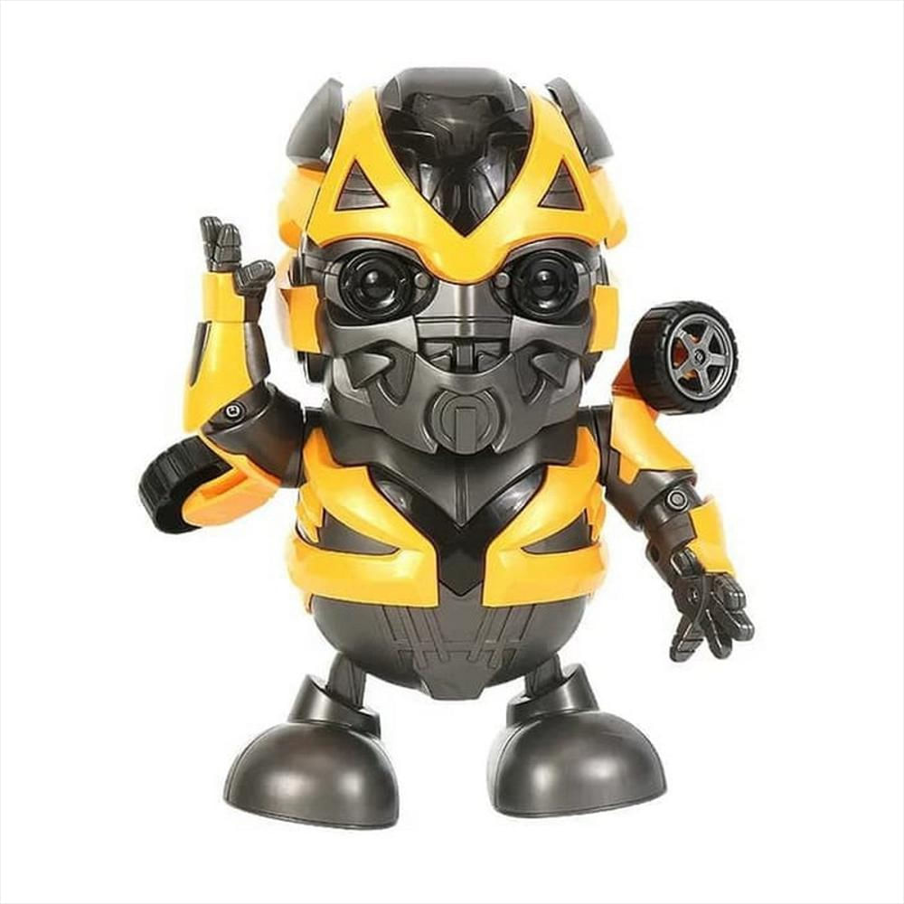 Juguete Robot Transformers Bumblebee Musica Camina + Bateria img #1