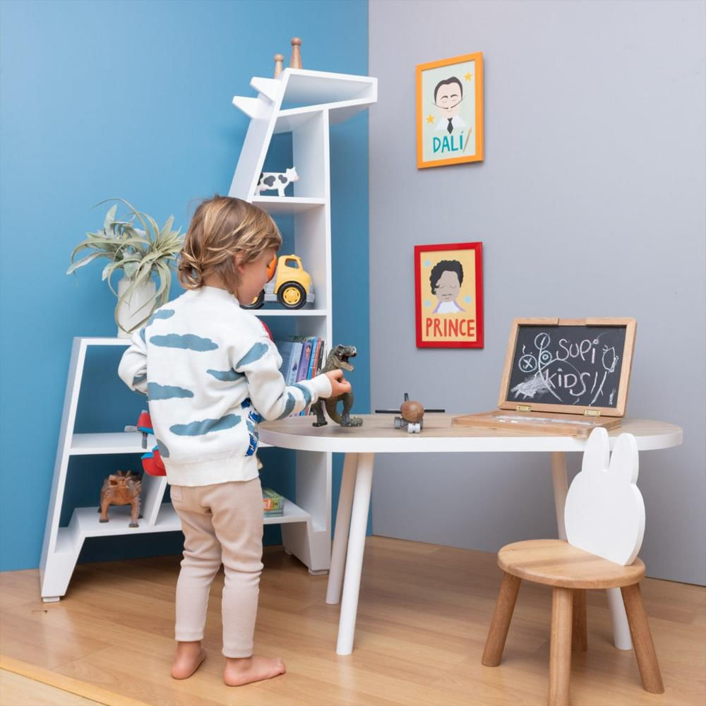 Supi Giraffe Biblioteca Jirafa Color Blanco img #2