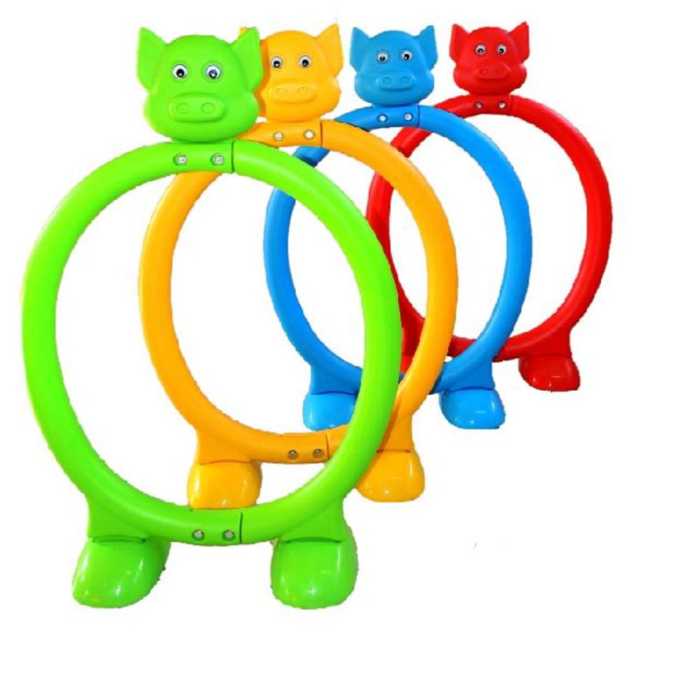 Juguetes De Aros Verticales De Cerditos img #1