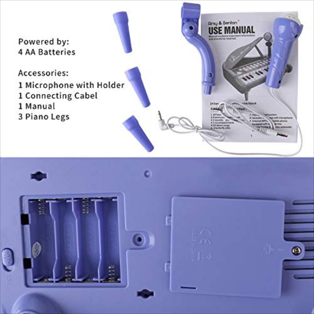 Piano De Media Cola Juguete Teclado De Niño. img #5