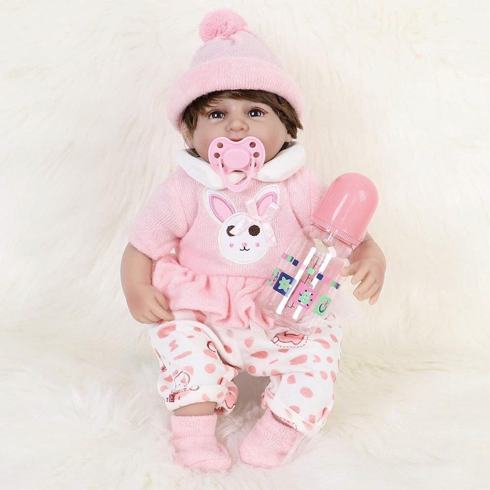 Muñeca Bebe Real Realista Reborn 40 Cm Enadoll img #1