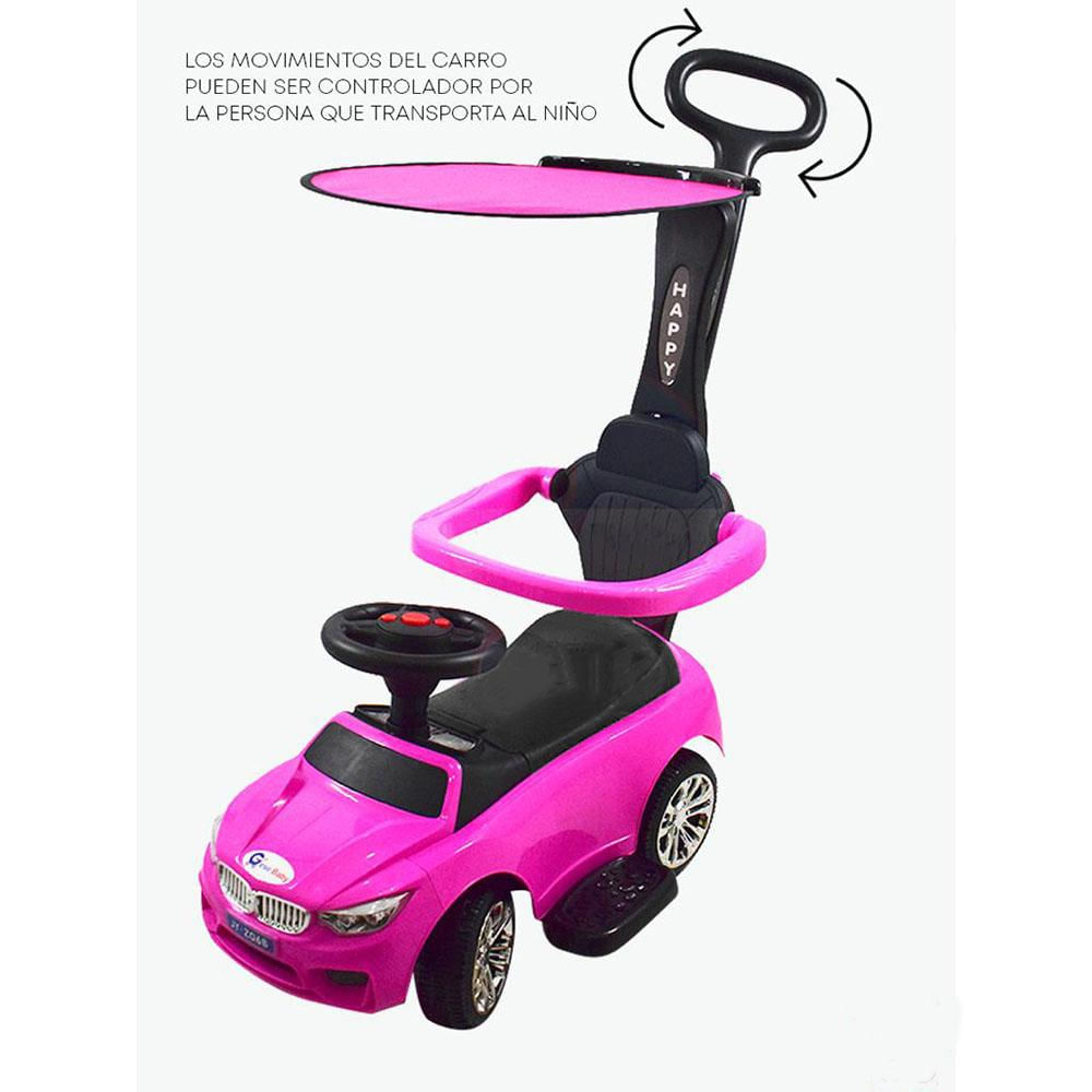 Carrito Carro Musical Para Niños Y Bebes Rosa img #1