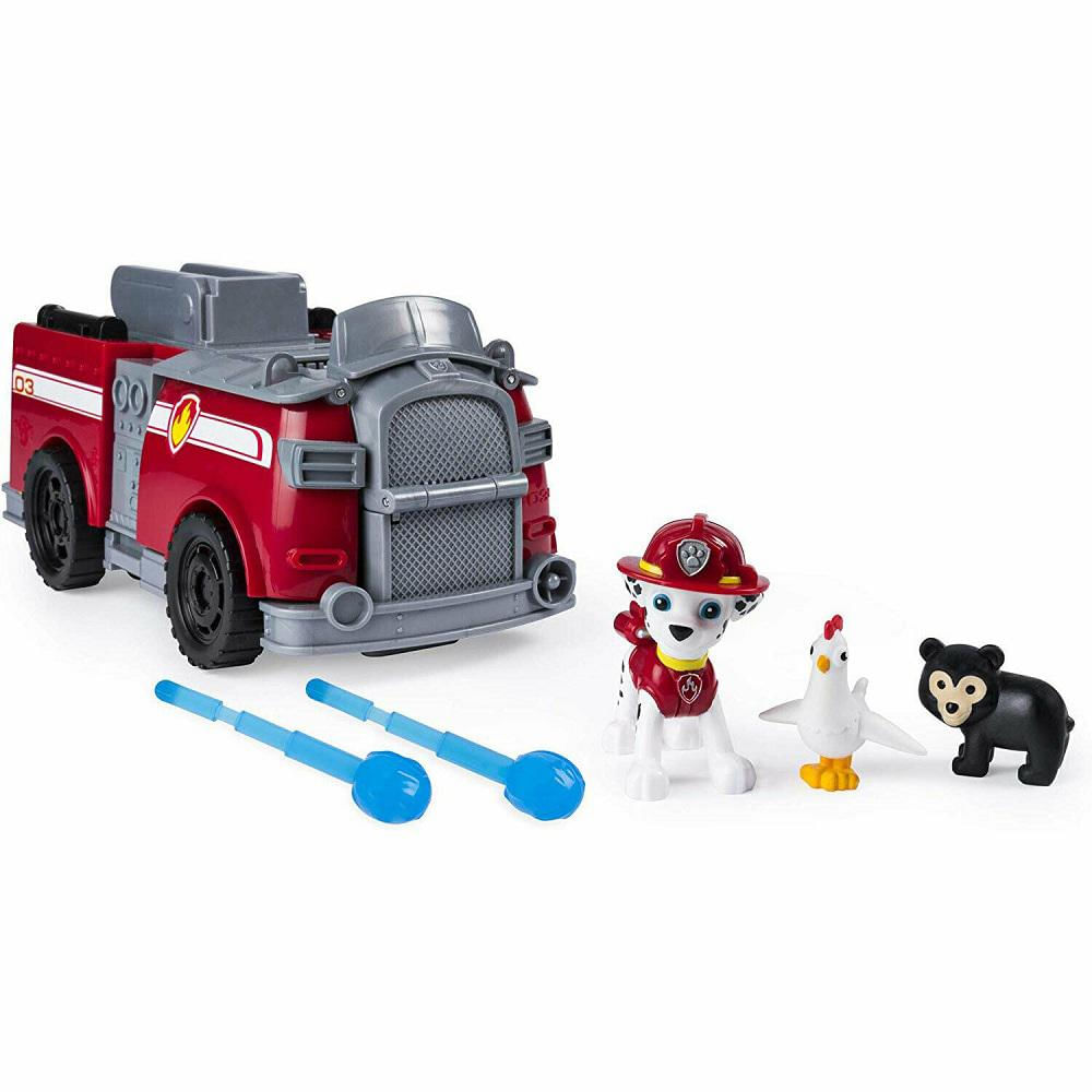 Vehículo Paw Patrol Cachorros Convertible 2 En 1 Marshall img #1