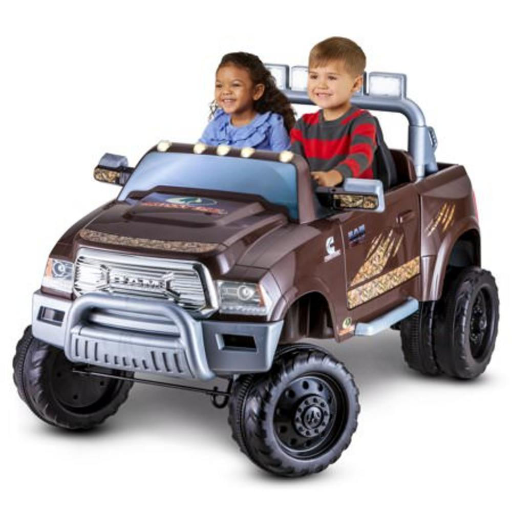 Carro De Bateria Kid Trax Mossy Oak Ram 3500 Dually 12V Niño img #1