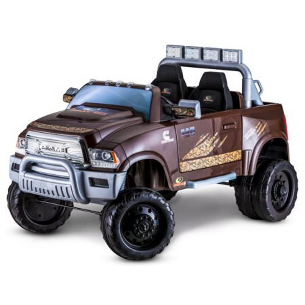 Carro De Bateria Kid Trax Mossy Oak Ram 3500 Dually 12V Niño img #2