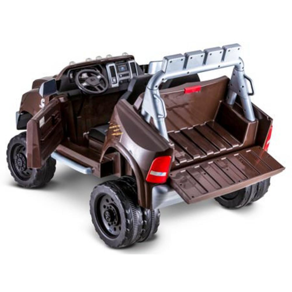Carro De Bateria Kid Trax Mossy Oak Ram 3500 Dually 12V Niño img #3