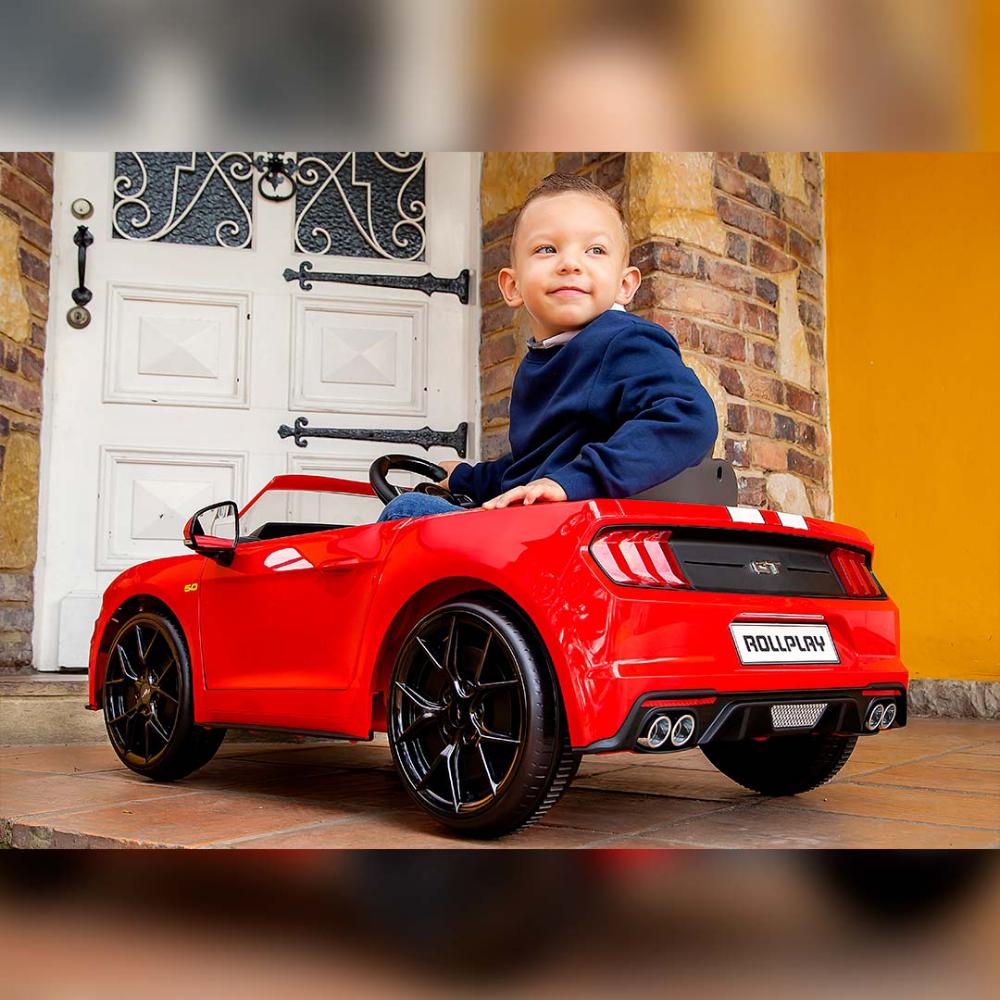 Carro Electrico Ford Mustang Gt Rojo img #2