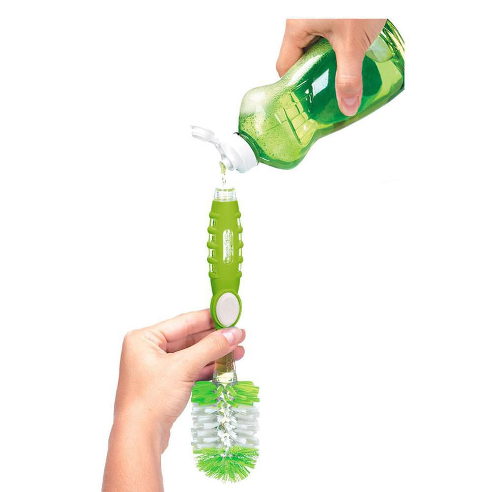 Cepillo Y Dispensa Jabon Verde MUNCHKIN B14305 img #1