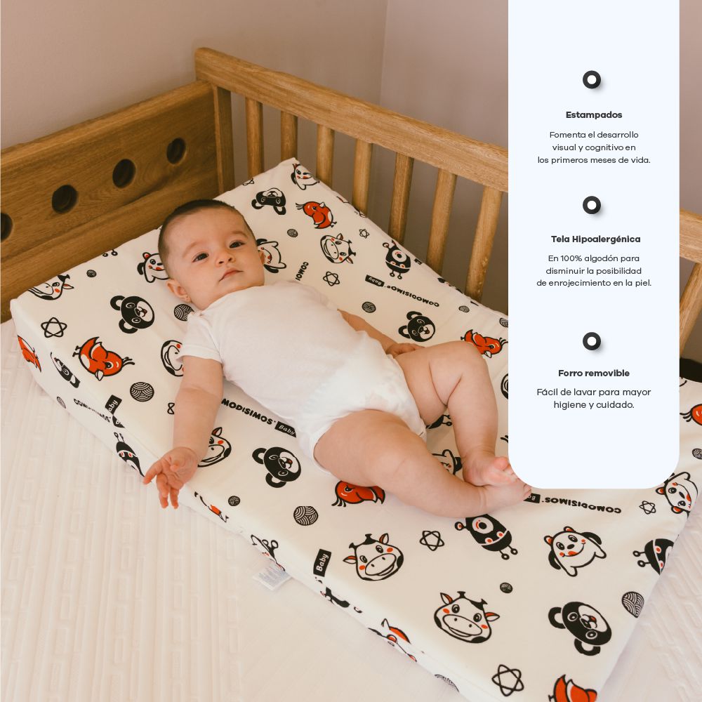 Colchoneta Antirreflujo Bebe 55X80 COMODISIMOS CEABG img #5