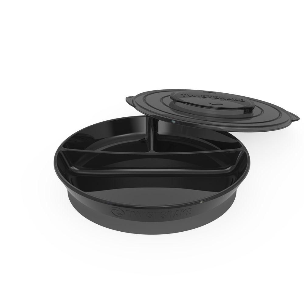 Plato Con División Negro TWISTSHAKE 78178 img #1