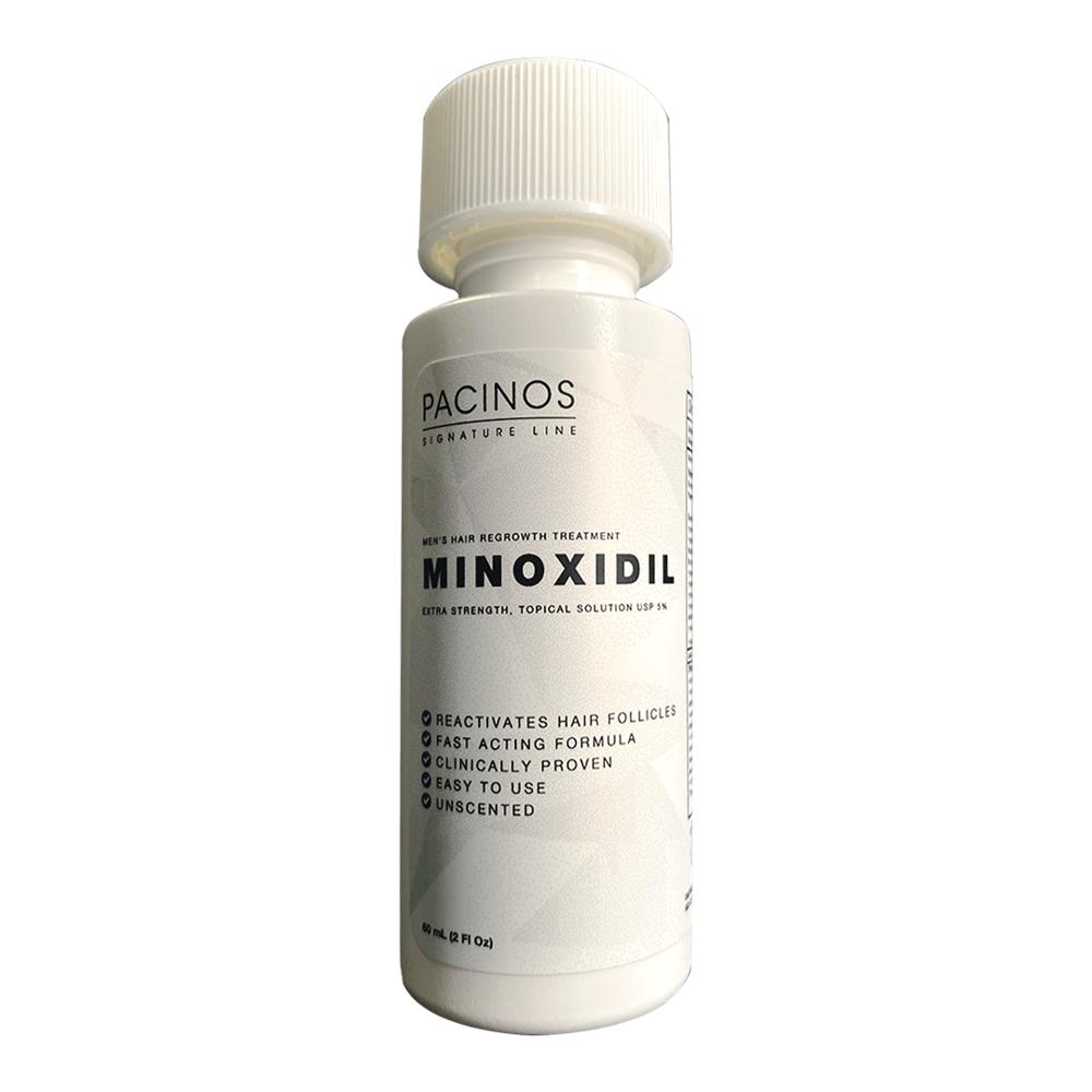 Minoxidil Pacinos 5% 60Ml X 6 Potes Con Gotero img #3