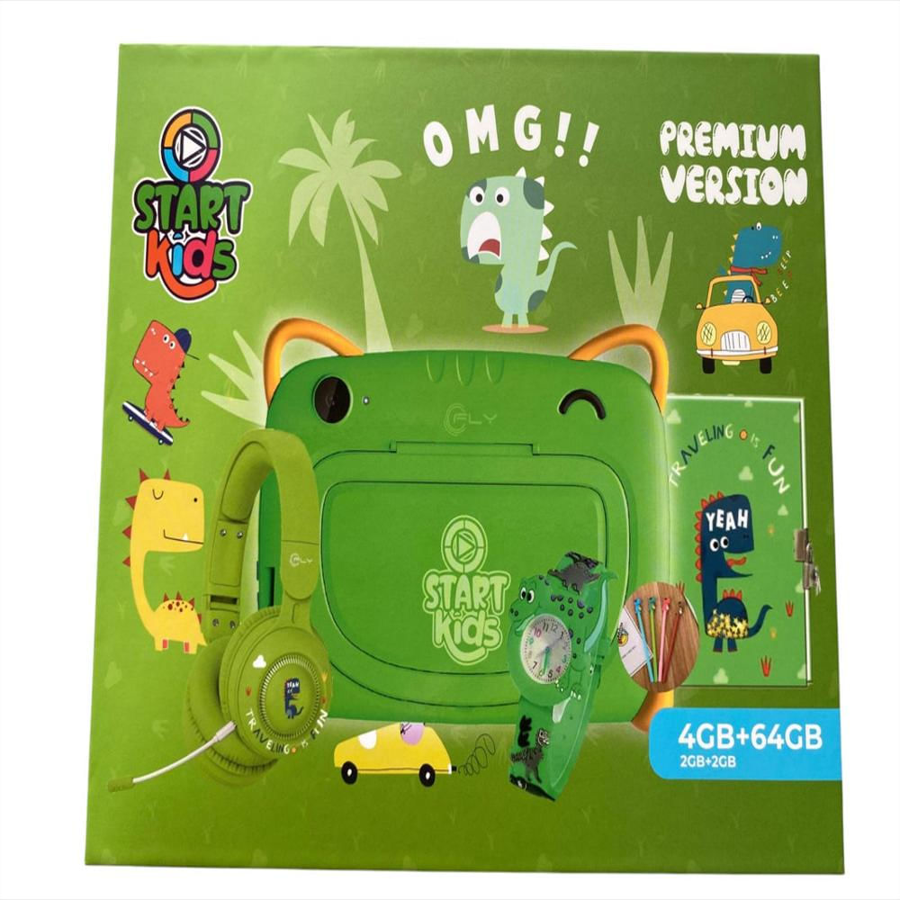 Tablet Para Niños Fly Start Kids 4Gb Ram 64Gb Verde img #1