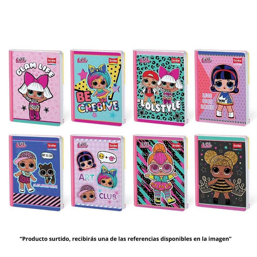 Cuaderno LOL Rayado 100 hojas Cosido SCRIBE img #1