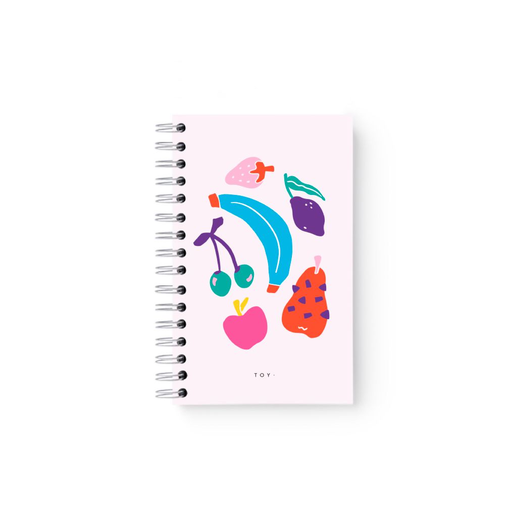 Cuaderno  Rayado 80 hojas Argollado tapa dura TOY img #1