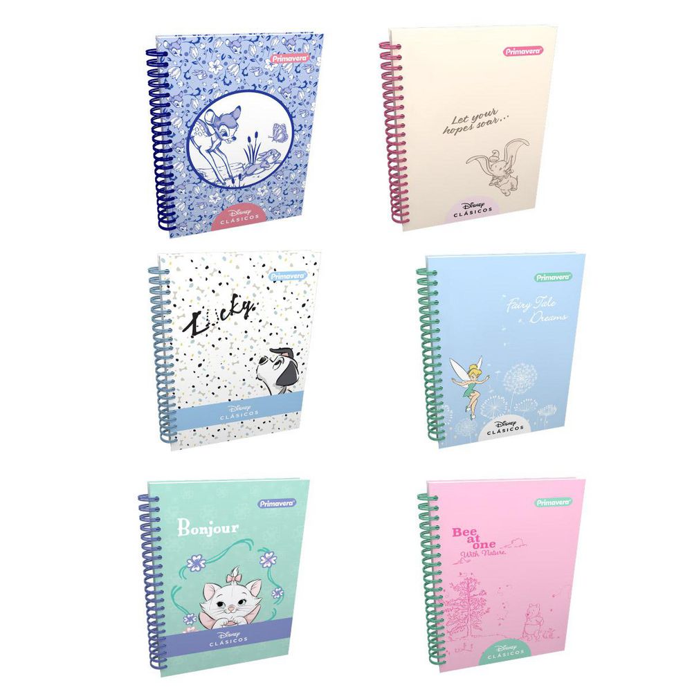 Cuaderno  Cuadriculado 150 hojas Multimateria PRIMAVERA img #1