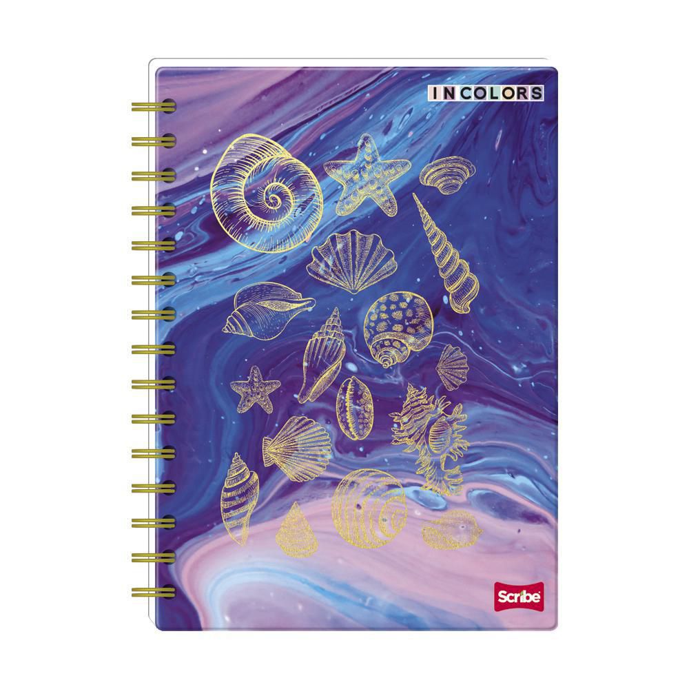 Cuaderno  Cuadriculado 80 hojas Argollado tapa dura SCRIBE img #1