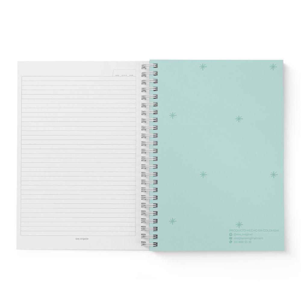 Cuaderno  Rayado 80 hojas Argollado tapa dura SOSARTE img #3