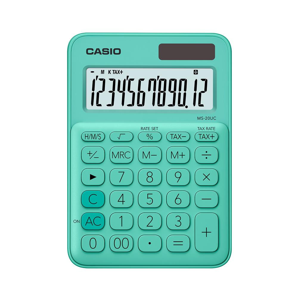 Calculadora Casio Práctica MS-20UC-GN img #1