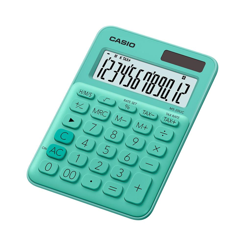 Calculadora Casio Práctica MS-20UC-GN img #2