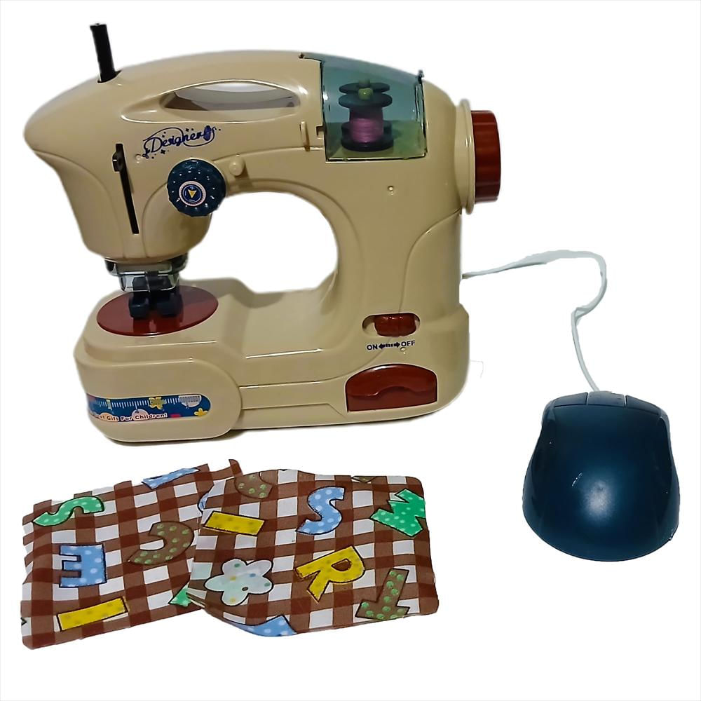 Máquina De Coser Infantil De Juguete Para Niños, 2 Carretes img #1
