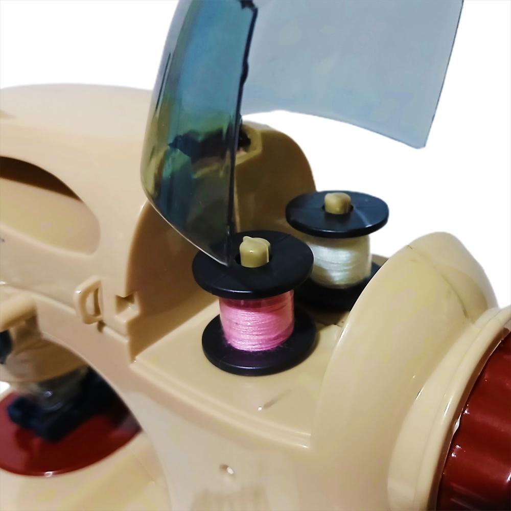 Máquina De Coser Infantil De Juguete Para Niños, 2 Carretes img #2