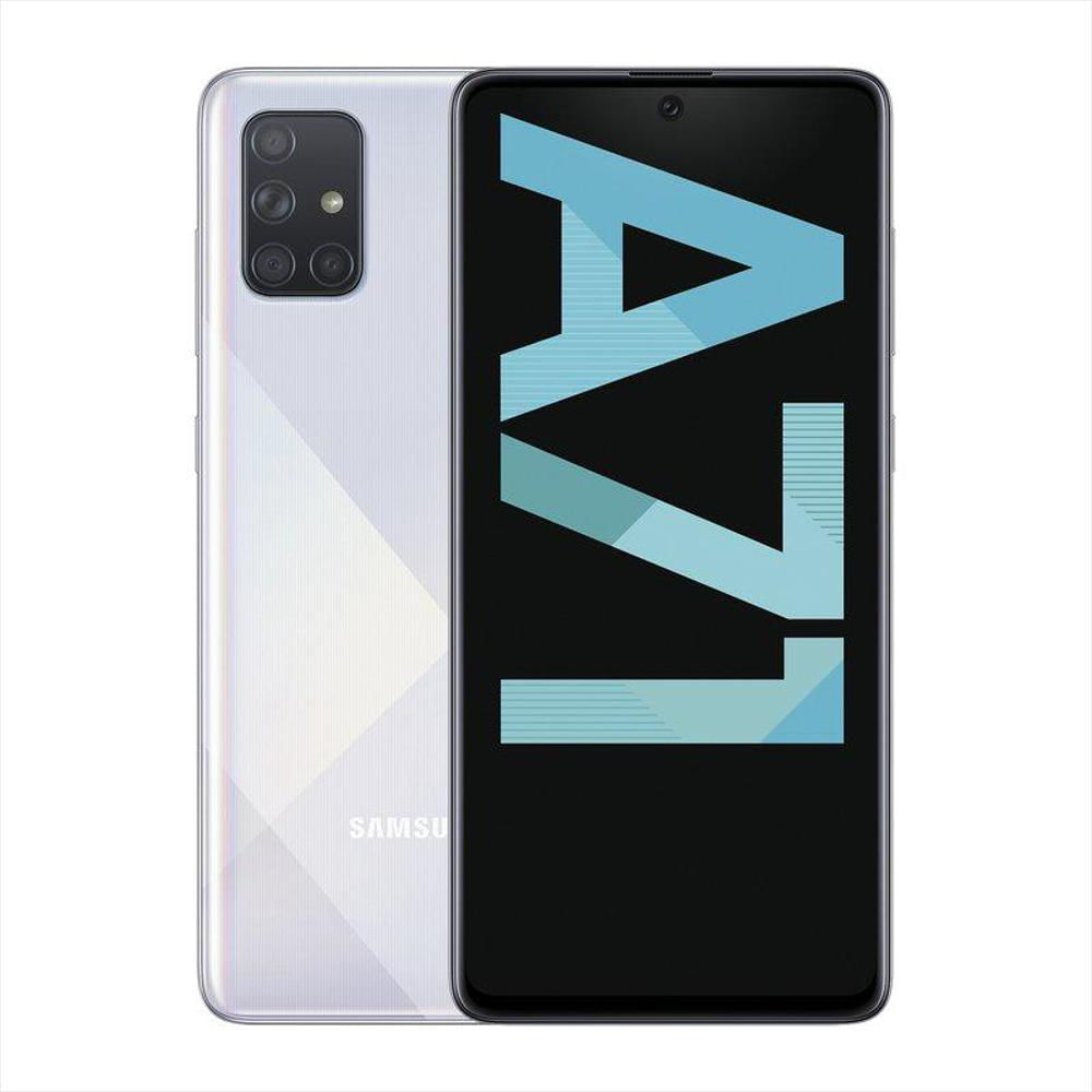 Celular Samsung Galaxy A71 128Gb Plateado Reacondicionado img #1