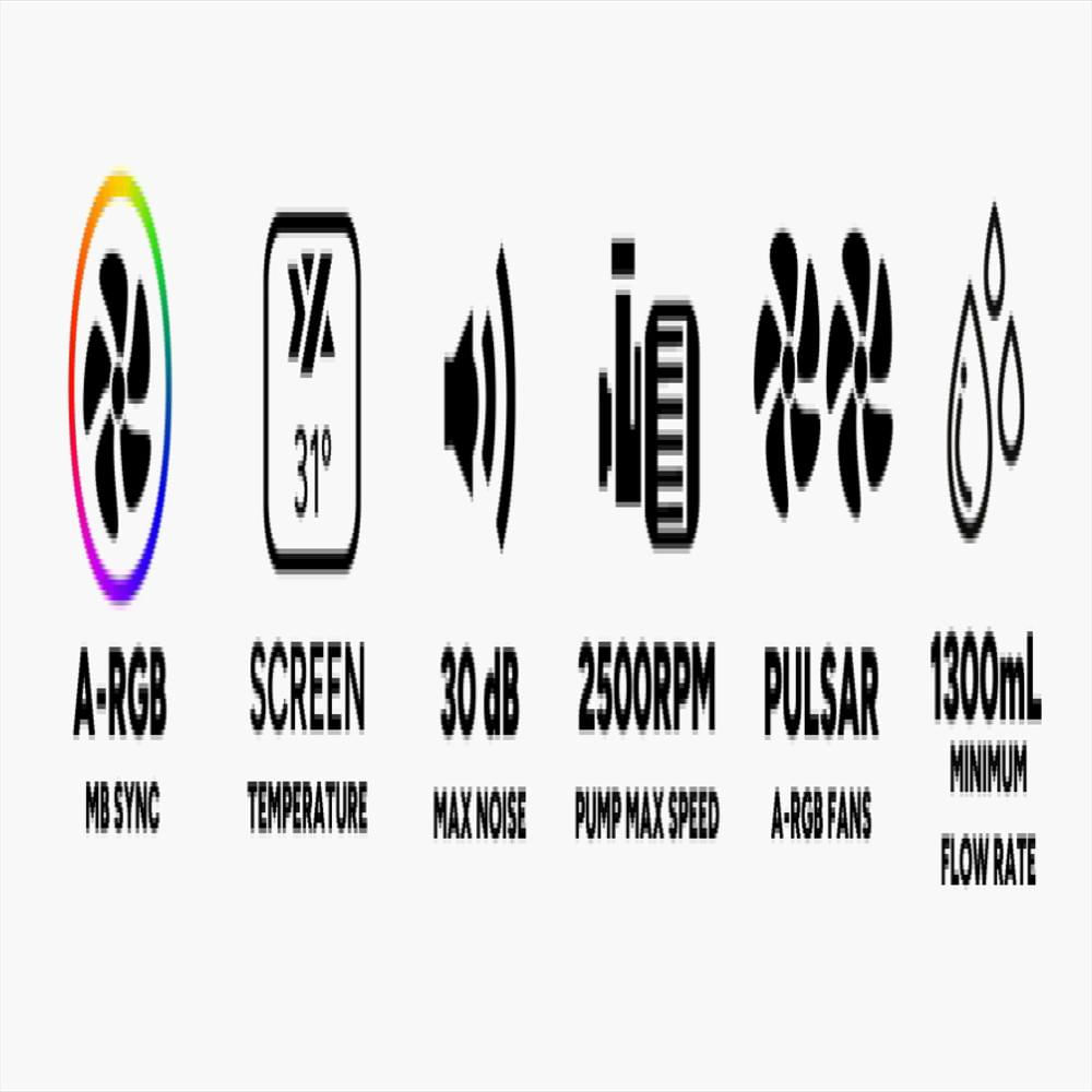 Refrigeracion Liquida Xyz Aquapulse 240 Argb img #5