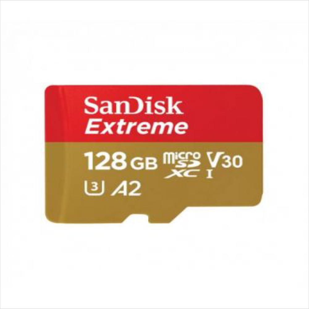 Tarjeta Micro Sdxc 128Gb Sandisk Extreme 4K U3 A2 190Mbs img #1