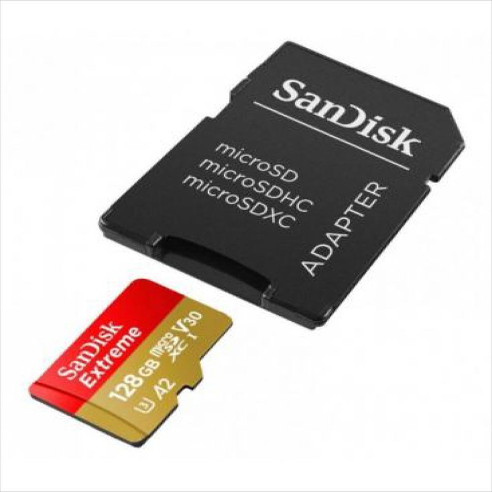 Tarjeta Micro Sdxc 128Gb Sandisk Extreme 4K U3 A2 190Mbs img #2
