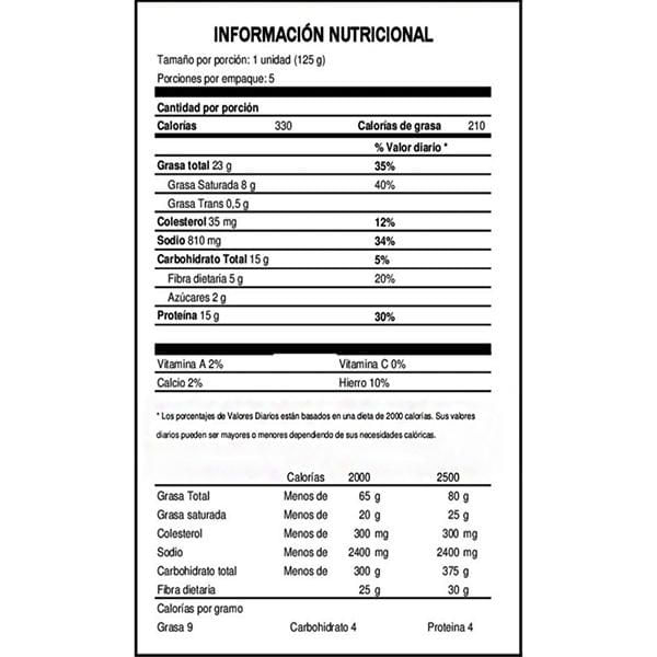 Hamburguesa KOKORIKO  (625  gr) img #2