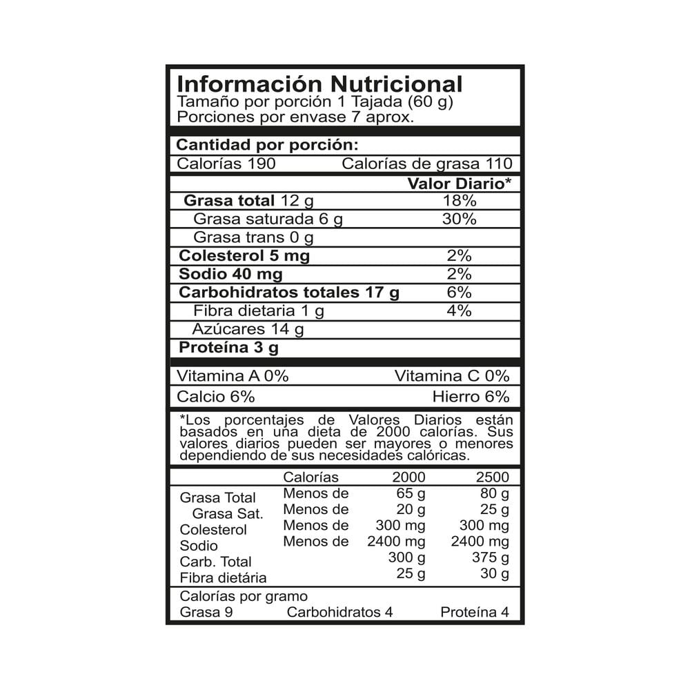 Postre JUMBO De Chocolate (400  gr) img #2