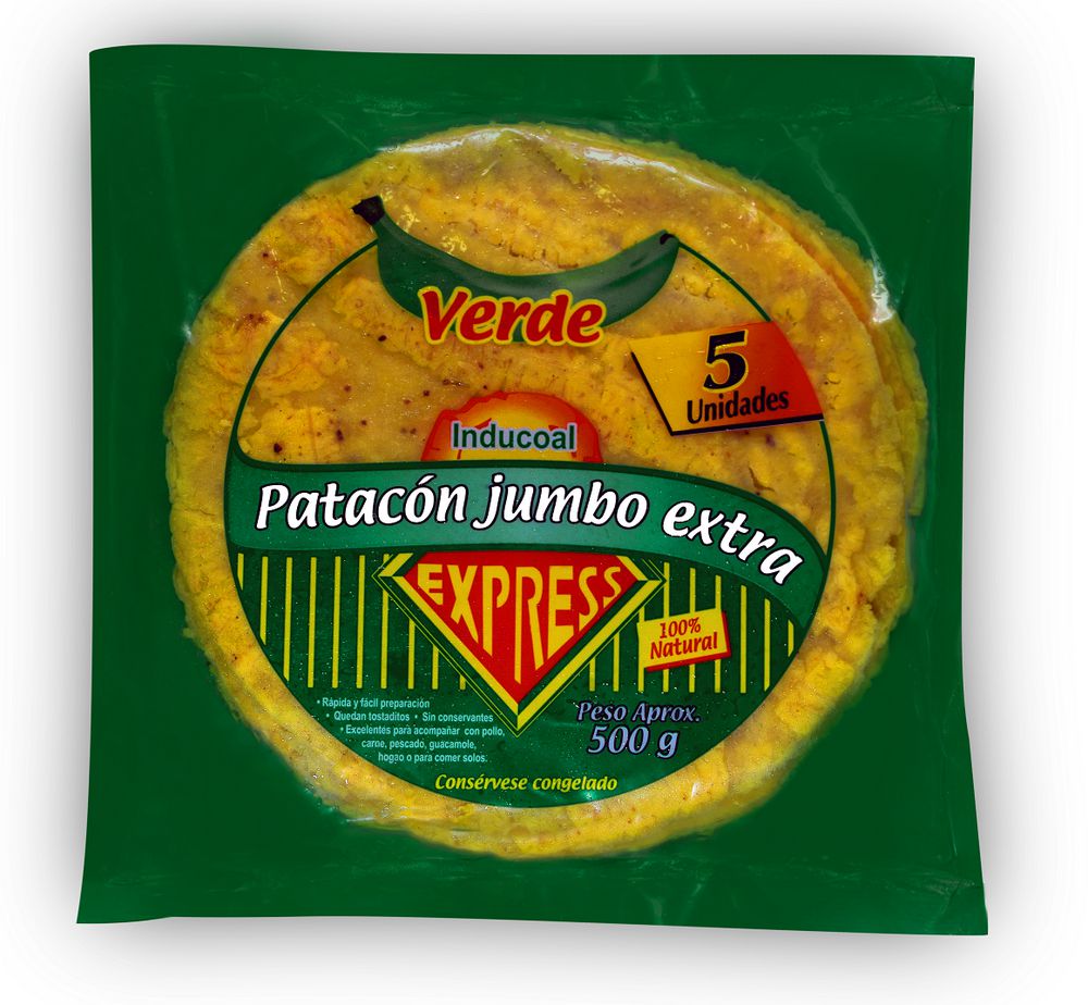 PATACON JUMBO EXTRA X 5 UND EXPRESS 500  gr img #1
